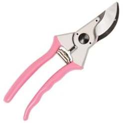 Pink Leonard Traditional Bypass Pruners 1 Inch Cutting Capacity -Gardening Supplies 1286p 2