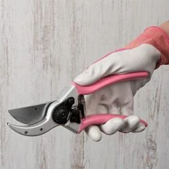 Pink Leonard Traditional Bypass Pruners 1 Inch Cutting Capacity -Gardening Supplies 1286p 3