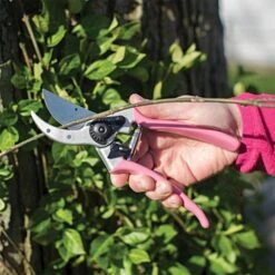 Pink Leonard Traditional Bypass Pruners 1 Inch Cutting Capacity -Gardening Supplies 1286p 4