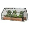 Urban Gardener® Mini Dual Greenhouse + Insect Screen Cover For Raised Garden Beds, 72"W X 36"D X 36"H 1 Urban Gardener® Mini Dual Greenhouse + Insect Screen Cover For Raised Garden Beds, 72"W X 36"D X 36"H -Gardening Supplies 13371ge