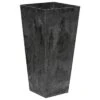 Ella Tall Planter, 13-1/2in Black -Gardening Supplies 1713nyge