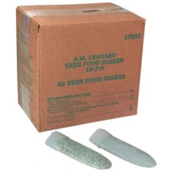 Leonard 15-7-6 Tree Food Stakes For Trees And Shrubs, Box Of 40
