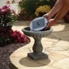 Aquanura Solar Birdbath Fountain Insert -Gardening Supplies 21300r01 1