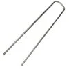 U-Shaped Steel Anchor Pins, 6in X 1in, 24-Pack -Gardening Supplies 2420