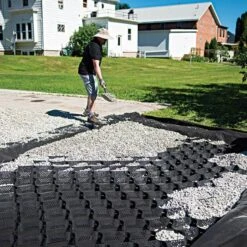 Ground Grid Geocell Kit -Gardening Supplies 24258yage filling