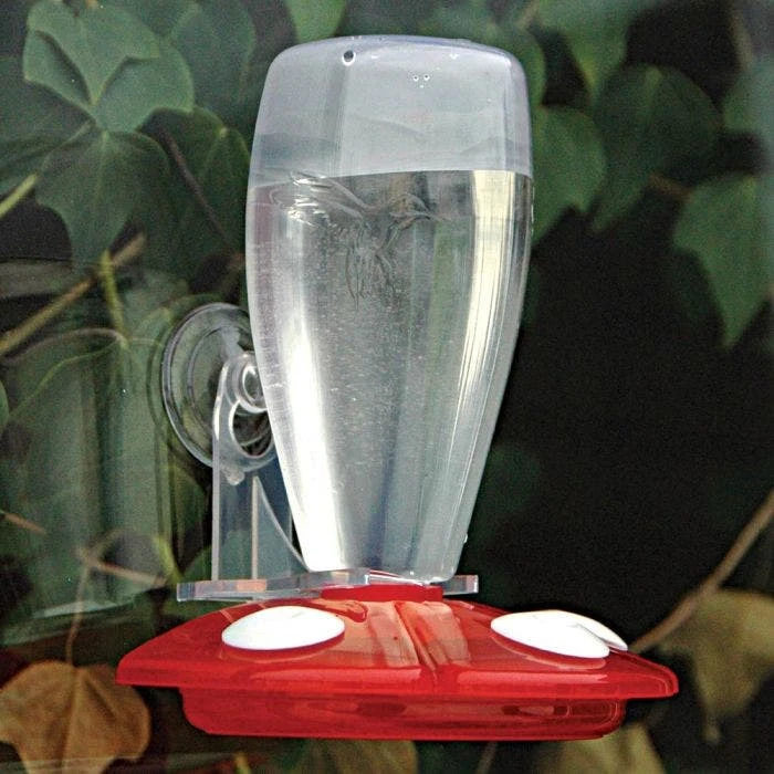 12 Oz. Plastic Window Mount Hummingbird Feeder 4 12 Oz. Plastic Window Mount Hummingbird Feeder - Image 2