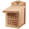 Heavy Duty Cedar Mason Bee House -Gardening Supplies 30428552m ol