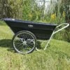 Muller's Original Smart Cart, Black 7 Cu. Ft. Tray With 20" Spoke Wheels -Gardening Supplies 37bb 4