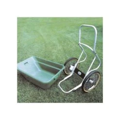 Muller's Original Smart Cart, Green 7 Cu. Ft. Tray With 20" Flat Free Spoke Wheels -Gardening Supplies 37gb ff 4