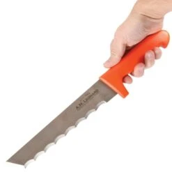 Leonard Wavy Edge Stainless Steel Cut-All Knife 8in Blade -Gardening Supplies 4041t 2