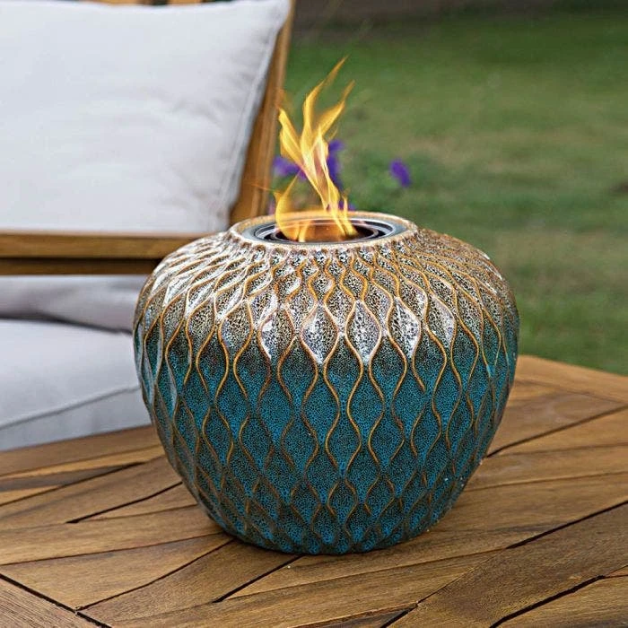 EchoFlame Corona Ceramic Accent Fireplace 6 EchoFlame Corona Ceramic Accent Fireplace - Image 4