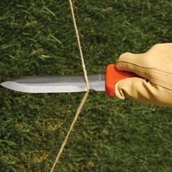 Deluxe Stainless Steel Soil Knife By A.M. Leonard, 6in Dual Edged Blade, Lifetime Warranty -Gardening Supplies 4752 8