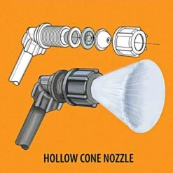 Solo Backpack Sprayer 4 Gallon With Diaphragm Pump -Gardening Supplies 475 hollow cone nozzle