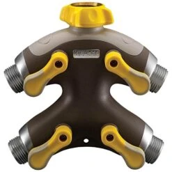 Nelson 4-Way Water Splitter/Shut Off Valve