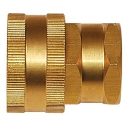Leonard Quick Coupler Hose Connector, Brass, Female