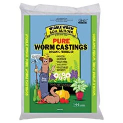 Wiggle Worm Soil Builder With Earthworm Castings 30lb Bag