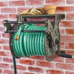 Liberty Wall Mounted Hose Reel With Guide -Gardening Supplies 707hr 2