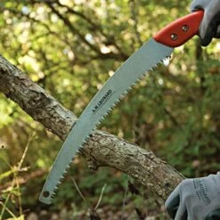 Leonard Tri-Edge Pruning Saw, 13-inch Curved Blade -Gardening Supplies 713ts 2