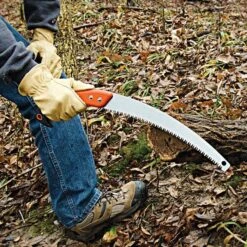 Leonard Tri-Edge Pruning Saw, 13-inch Curved Blade -Gardening Supplies 713ts 6