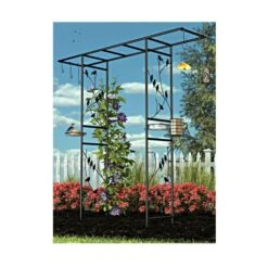 Bird Motif Arbor With Bird Feeding Station -Gardening Supplies 83145 3