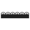 Finial Black Landscape Edging -Gardening Supplies 83644