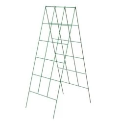 Fold Out A-Frame Vegetable Support, Green