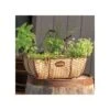 Rustic Herb Basket With Burlap Liner -Gardening Supplies 84270 6