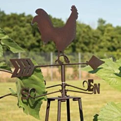 Rooster Weathervane Obelisk -Gardening Supplies 86806 2
