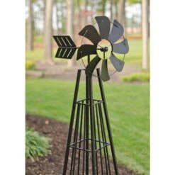 Windmill Obelisk, 6ft Tall -Gardening Supplies 88840 2