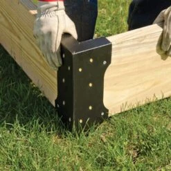 Raised Garden Bed 12-Inch Corner Brackets, Set Of 4 -Gardening Supplies 89584 5