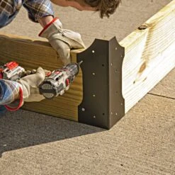 Raised Garden Bed 12-Inch Corner Brackets, Set Of 4 -Gardening Supplies 89584 6