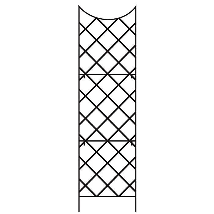 Extra Tall Black Wrought Iron Trellis 3 Extra Tall Black Wrought Iron Trellis