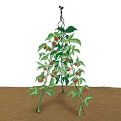 Decorative Spiral Supports Brown Finish 12 Pack 15 Decorative Spiral Supports Brown Finish 12 Pack -Gardening Supplies 90135 6