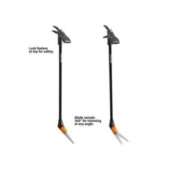 Fiskars Long-Handled Grass Shears With Swivel Head -Gardening Supplies 921079 2