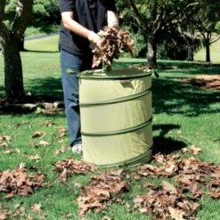 Fiskars Kangaroo Pop-Up Bag 30-Gallon With HardShell Base -Gardening Supplies 9413 3