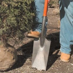 Leonard Nursery Spade With 27-Inch D-Grip Composite Handle -Gardening Supplies a1fm 5