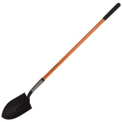 Leonard Closed-Back Round-Point Shovel With Tuff-Strong™ Fiberglass Handle -Gardening Supplies a2350 1 1