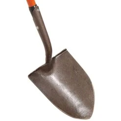 Leonard Forged Round-Point Shovel With 48-Inch Fiberglass Handle -Gardening Supplies a3350 1 1 1