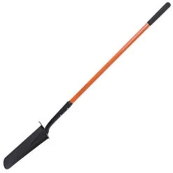 Leonard Drain Spade With 48-Inch Straight Fiberglass Handle -Gardening Supplies ad16fl 2 1