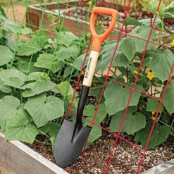 Leonard Floral Shovel D-Grip Handle -Gardening Supplies afs210d 4 1