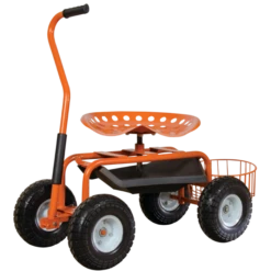 Gardening Supplies 16 Leonard Garden Scoot With Flat-Free Tires