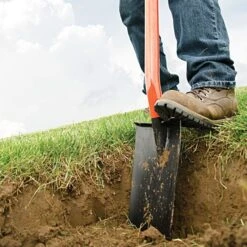 Leonard All Steel Nursery Spade With 15-Inch Blade And Straight Handle -Gardening Supplies am15l 4