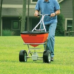 Leonard 70 Lb Spreader With Stainless Steel Frame 13 Leonard 70 Lb Spreader With Stainless Steel Frame -Gardening Supplies am70s 4 1