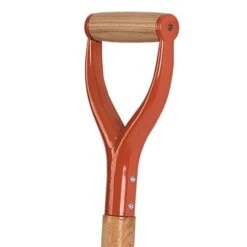 Leonard Round Point Closed Back Shovel With D Grip Handle -Gardening Supplies amla30 2 1