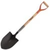 Leonard Round Point Closed Back Shovel With D Grip Handle -Gardening Supplies amla30 5