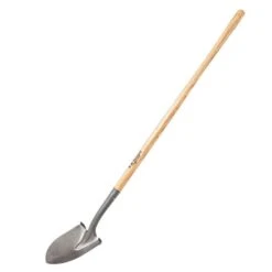 Leonard #0 Round Point Shovel With 48" Long Handle -Gardening Supplies ar750l left