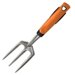 Leonard Solid Cast Aluminum Fork With Gel Grip -Gardening Supplies at50