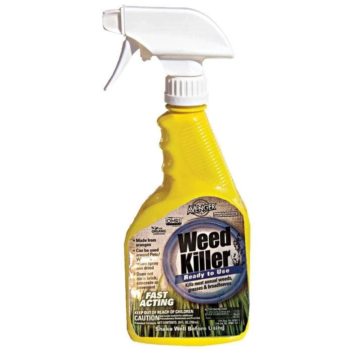 Avenger Organic Herbicide Ready To Use 24 Ounces 3 Avenger Organic Herbicide Ready To Use 24 Ounces