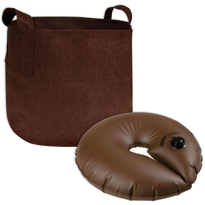 Root Pouch 20 Gallon Brown Grow Bag With ArborRain Mini 3 Root Pouch 20 Gallon Brown Grow Bag With ArborRain Mini