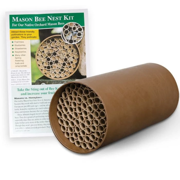 Orchard Mason Bee 52 Tube Nesting Kit 4 Orchard Mason Bee 52 Tube Nesting Kit - Image 2